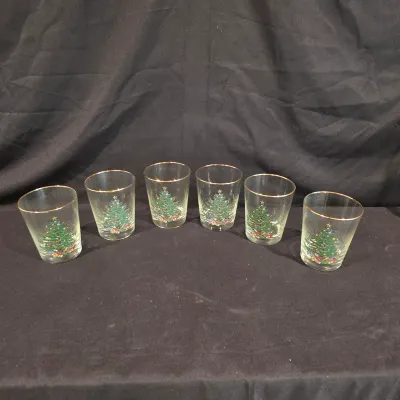 Festive Christmas Glassware & More (G-JS)