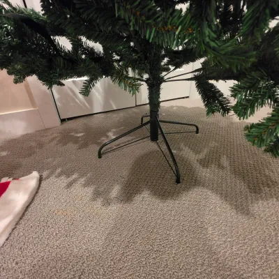 Pair of Artificial Christmas Trees (BB-JS)