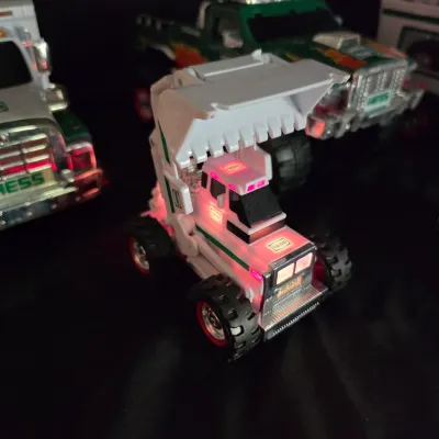 Collection of Hess Toy Trucks & Vehicles. (G-JS)