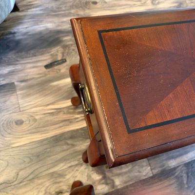 Pair of Lane End Tables (LR-RG)