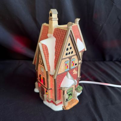 Department 56 Snow Village & Dickens' Village Ceramic Houses (LR-RG)