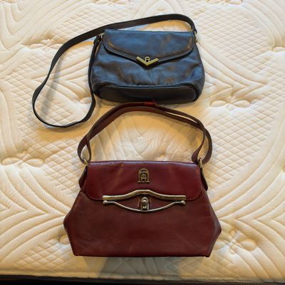 Pair of Vintage Etienne Aigner Purses (LR-RG)