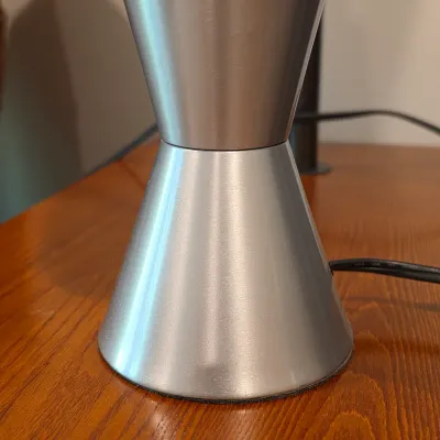 Brushed Metal Lava Lamp (BLR-JS)