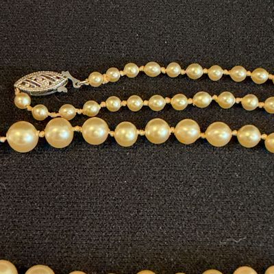 Vintage Costume Jewelry Collection incl. Rhinestones & Pearls Plus More (K-RG)
