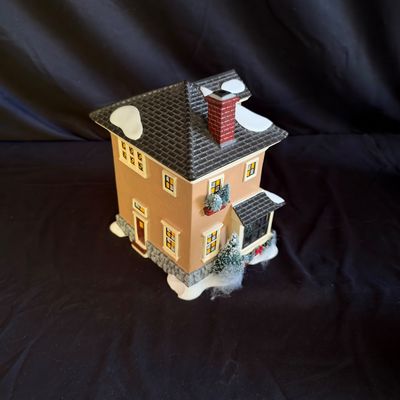 Department 56 Snow Village & Dickens' Village Ceramic Houses (LR-RG)