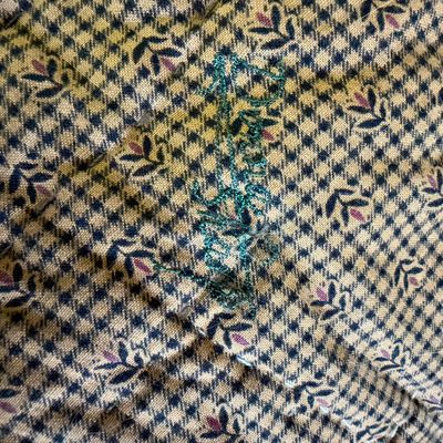 Two Donna Sharp Patchwork Quilts w/ Pinecone Motif (PB-RG)