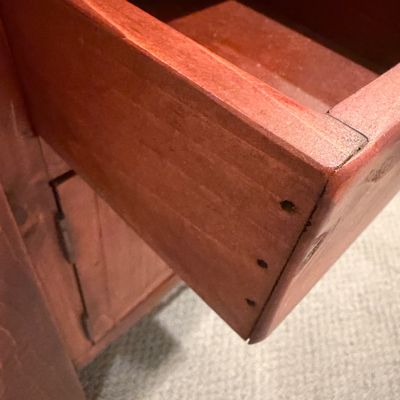 Rustic Wood Nightstand (BB-MG)