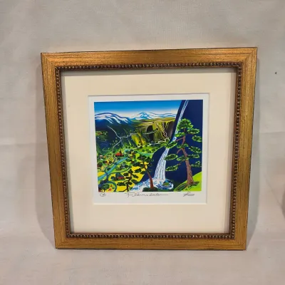Pair of Norwegian Scene Art Prints (BB-JS)