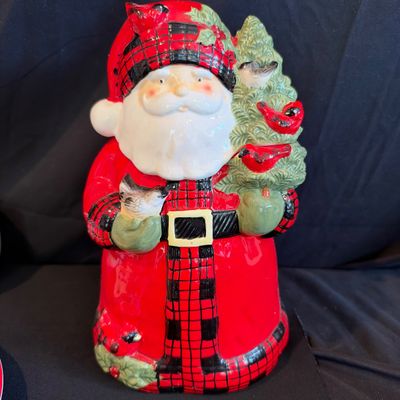 Certified International Christmas Dinnerware & Cookie Jar (PB-RG)