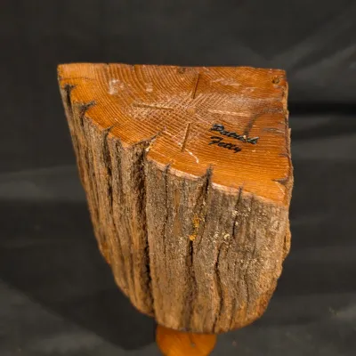 Three Artisan Hand-Turned Wood Vessels (G-JS)