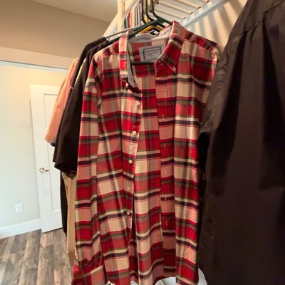 Men's Casual Shirts Size L/XL - Alfani, Saddlebred & More (PBC-RG)