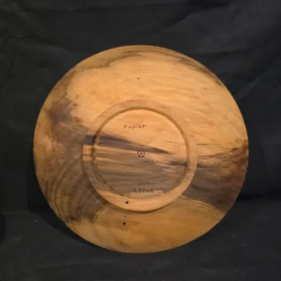 Three Artisan Hand-Turned Wood Vessels (G-JS)