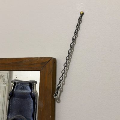 Pair of Melted Glass Bottle Framed Art (LR-RG)