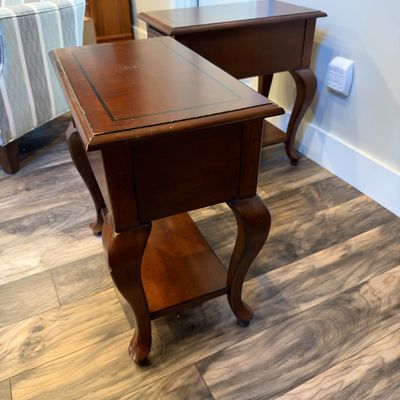 Pair of Lane End Tables (LR-RG)