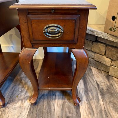 Pair of Lane End Tables (LR-RG)