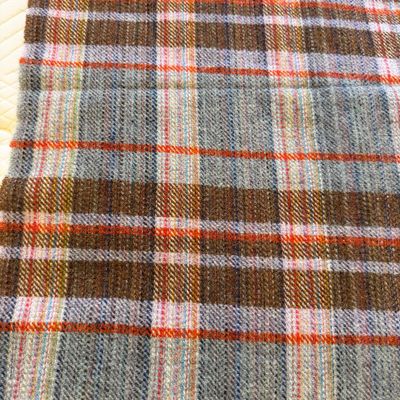 Two English Heritage All Wool Plaid Throw's (PB-MG)