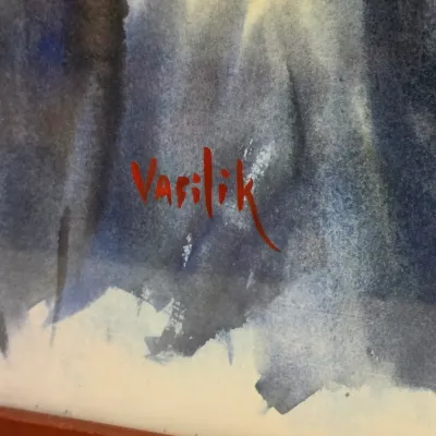 Ann Vasilik Watercolor Painting (BB-JS)