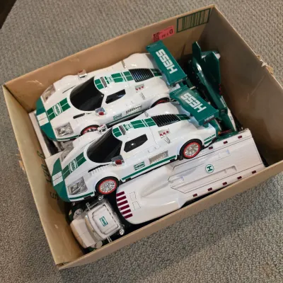 Collection of Hess Toy Trucks & Vehicles. (G-JS)