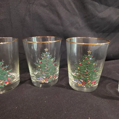 Festive Christmas Glassware & More (G-JS)
