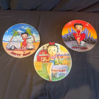 Danbury Mint Betty Boop Collector Plates (PB-MG)