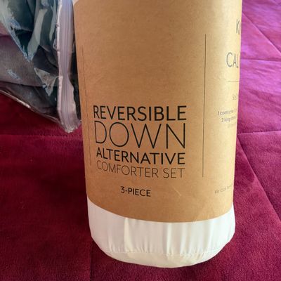 King Bedding - Vellux Blanket & Down Alternative Comforter Set (PB-RG)