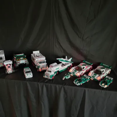 Collection of Hess Toy Trucks & Vehicles. (G-JS)