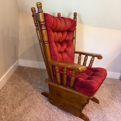 Best Chairs Glider Rocker & Ottoman (UD-MG)