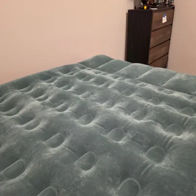 Aero Minute Bed Sport Inflatable Queen Air Mattress w/ Pump (BB-JS)