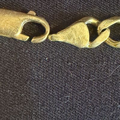 14K Gold Figaro Link Bracelet (PB-MG)