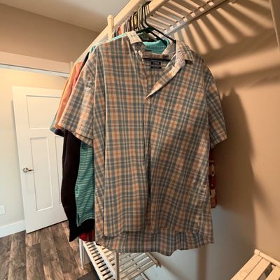 Men's Casual Shirts Size L/XL - Alfani, Saddlebred & More (PBC-RG)