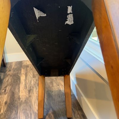 Wooden Entry Bench with Tapered Legs (PB-MG)