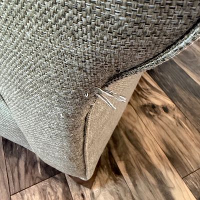 Craftmaster Furniture Upholstered Sofa w/Accent Pillows (LR-RG)