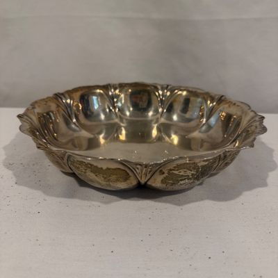 Reed & Barton Sterling Silver Scalloped Bowl (G-MG)