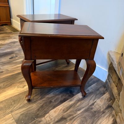 Pair of Lane End Tables (LR-RG)
