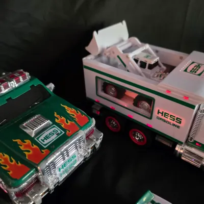 Collection of Hess Toy Trucks & Vehicles. (G-JS)