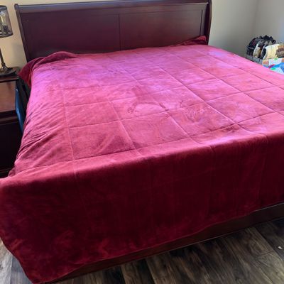 King Bedding - Vellux Blanket & Down Alternative Comforter Set (PB-RG)