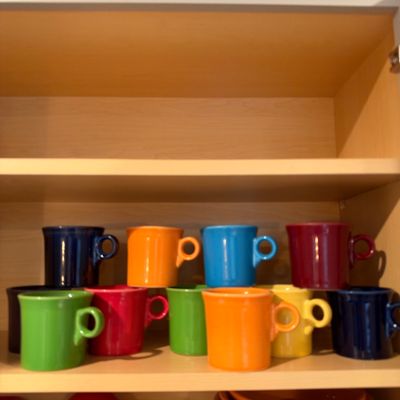 Mugs! - Lot 1 of 7 Fiesta Ware Lots in this Auction (K-RG)
