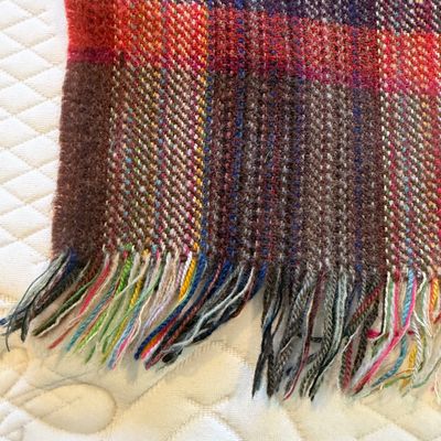 Two English Heritage All Wool Plaid Throw's (PB-MG)