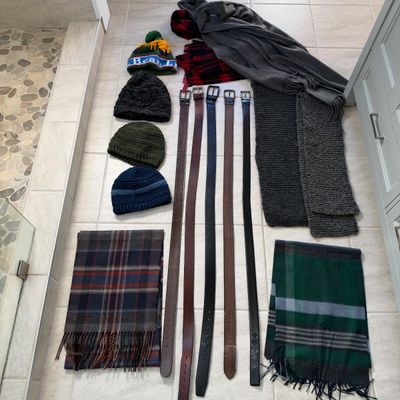 100% Cashmere Scarves, Belts & More (PBC-RG)