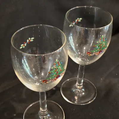 Festive Christmas Glassware & More (G-JS)