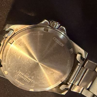 Citizen Eco-Drive Stainless Steel Watch (PB-MG)