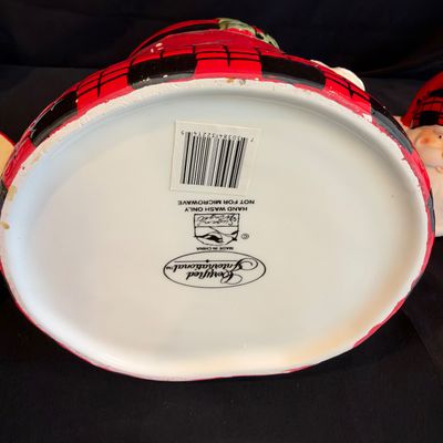 Certified International Christmas Dinnerware & Cookie Jar (PB-RG)