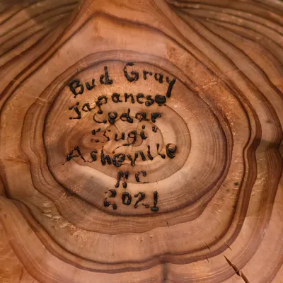 Three Artisan Hand-Turned Wood Vessels (G-JS)