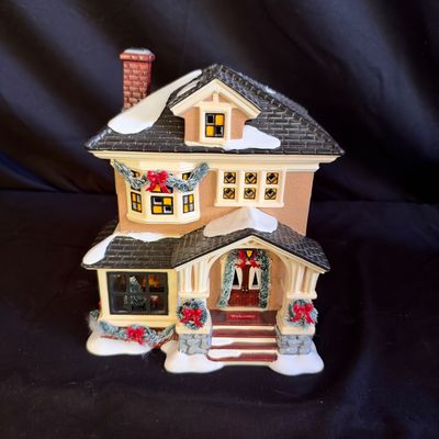 Department 56 Snow Village & Dickens' Village Ceramic Houses (LR-RG)