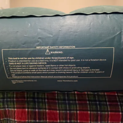 Aero Minute Bed Sport Inflatable Queen Air Mattress w/ Pump (BB-JS)