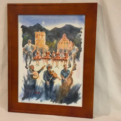 Ann Vasilik Watercolor Painting (BB-JS)