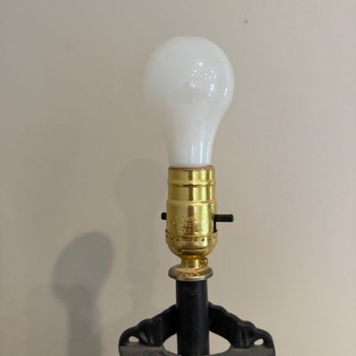 Cast Iron Stove Table Lamp (UD-MG)