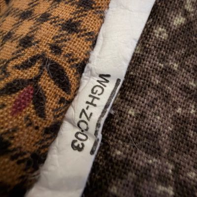 Two Donna Sharp Patchwork Quilts w/ Pinecone Motif (PB-RG)