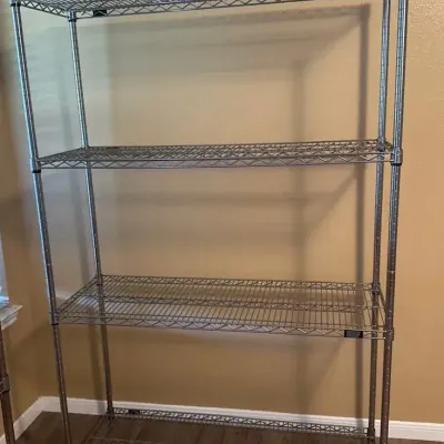 4 Tier Metal Shelving #2