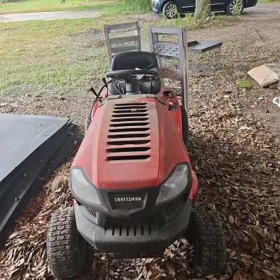 Craftsman Ride On Mower And Ramps